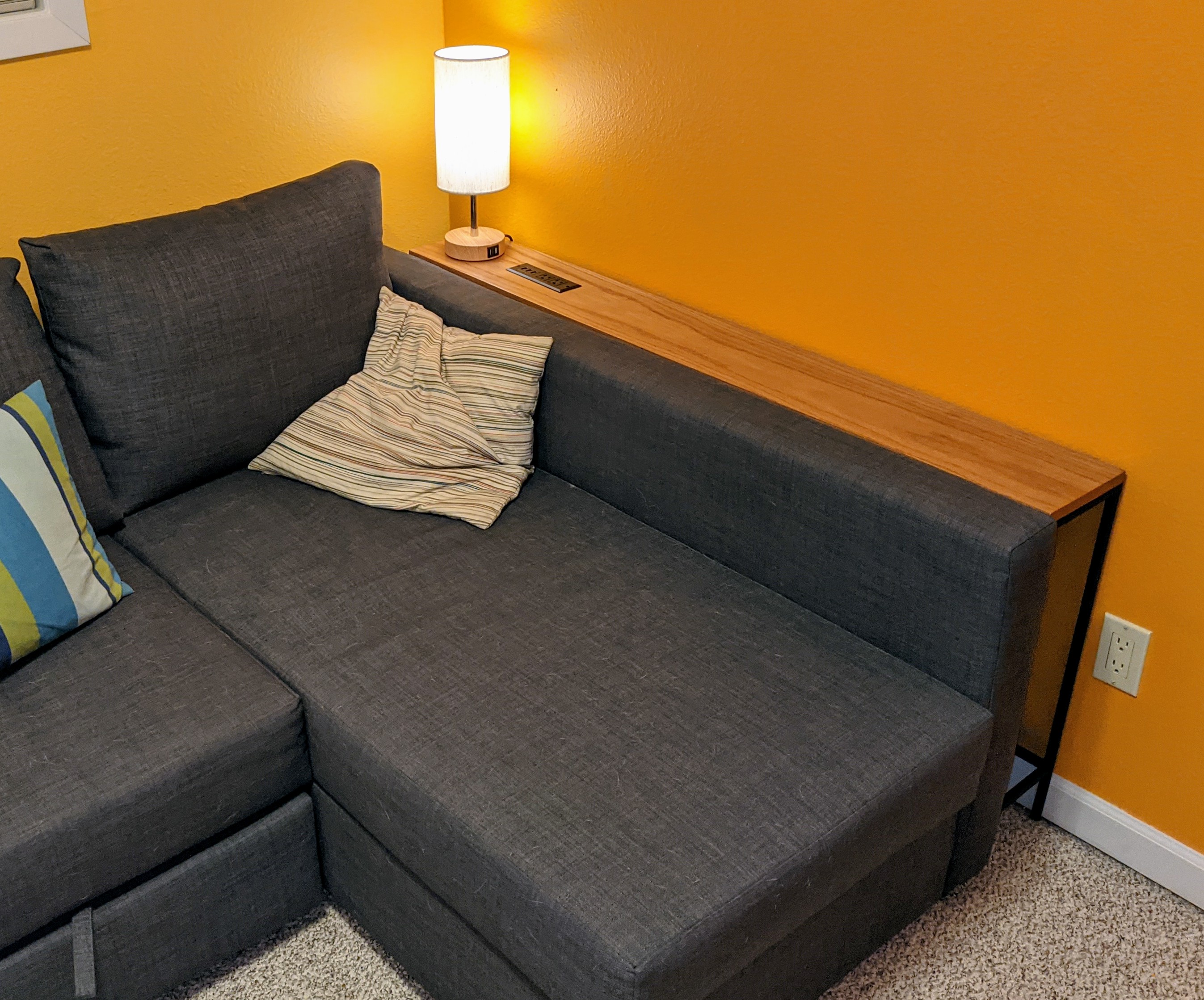 Couch and Table